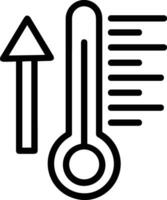 Thermometer Medizin Symbol Symbol Bild Vektor. Illustration von das Temperatur kalt und heiß messen Werkzeug Design Bild.eps 10 vektor