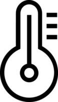 Thermometer Medizin Symbol Symbol Bild Vektor. Illustration von das Temperatur kalt und heiß messen Werkzeug Design Bild.eps 10 vektor