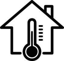 Thermometer Medizin Symbol Symbol Bild Vektor. Illustration von das Temperatur kalt und heiß messen Werkzeug Design Bild.eps 10 vektor