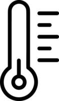 Thermometer Medizin Symbol Symbol Bild Vektor. Illustration von das Temperatur kalt und heiß messen Werkzeug Design Bild.eps 10 vektor