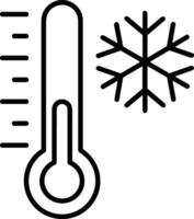 termometer medicin ikon symbol bild vektor. illustration av de temperatur kall och varm mäta verktyg design bild.eps 10 vektor