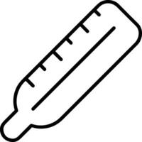 Thermometer Medizin Symbol Symbol Bild Vektor. Illustration von das Temperatur kalt und heiß messen Werkzeug Design Bild.eps 10 vektor