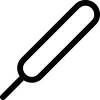 termometer medicin ikon symbol bild vektor. illustration av de temperatur kall och varm mäta verktyg design bild.eps 10 vektor