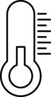 Thermometer Medizin Symbol Symbol Bild Vektor. Illustration von das Temperatur kalt und heiß messen Werkzeug Design Bild.eps 10 vektor