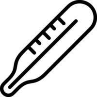 Thermometer Medizin Symbol Symbol Bild Vektor. Illustration von das Temperatur kalt und heiß messen Werkzeug Design Bild.eps 10 vektor