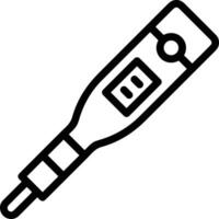 termometer medicin ikon symbol bild vektor. illustration av de temperatur kall och varm mäta verktyg design bild.eps 10 vektor