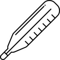 Thermometer Medizin Symbol Symbol Bild Vektor. Illustration von das Temperatur kalt und heiß messen Werkzeug Design Bild.eps 10 vektor