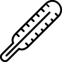 Thermometer Medizin Symbol Symbol Bild Vektor. Illustration von das Temperatur kalt und heiß messen Werkzeug Design Bild.eps 10 vektor