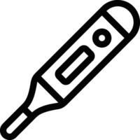 Thermometer Medizin Symbol Symbol Bild Vektor. Illustration von das Temperatur kalt und heiß messen Werkzeug Design Bild.eps 10 vektor