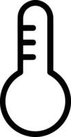 termometer medicin ikon symbol bild vektor. illustration av de temperatur kall och varm mäta verktyg design bild.eps 10 vektor