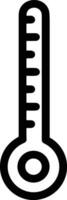 termometer medicin ikon symbol bild vektor. illustration av de temperatur kall och varm mäta verktyg design bild.eps 10 vektor