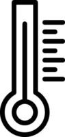 termometer medicin ikon symbol bild vektor. illustration av de temperatur kall och varm mäta verktyg design bild.eps 10 vektor