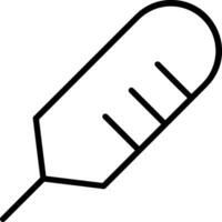 termometer medicin ikon symbol bild vektor. illustration av de temperatur kall och varm mäta verktyg design bild.eps 10 vektor