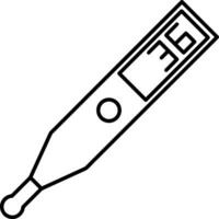 termometer medicin ikon symbol bild vektor. illustration av de temperatur kall och varm mäta verktyg design bild.eps 10 vektor