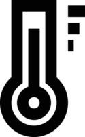 Thermometer Medizin Symbol Symbol Bild Vektor. Illustration von das Temperatur kalt und heiß messen Werkzeug Design Bild.eps 10 vektor