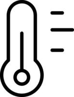 Thermometer Medizin Symbol Symbol Bild Vektor. Illustration von das Temperatur kalt und heiß messen Werkzeug Design Bild.eps 10 vektor