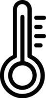 termometer medicin ikon symbol bild vektor. illustration av de temperatur kall och varm mäta verktyg design bild.eps 10 vektor