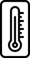 termometer medicin ikon symbol bild vektor. illustration av de temperatur kall och varm mäta verktyg design bild.eps 10 vektor