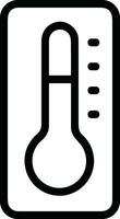 termometer medicin ikon symbol bild vektor. illustration av de temperatur kall och varm mäta verktyg design bild.eps 10 vektor