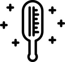 termometer medicin ikon symbol bild vektor. illustration av de temperatur kall och varm mäta verktyg design bild.eps 10 vektor