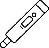 termometer medicin ikon symbol bild vektor. illustration av de temperatur kall och varm mäta verktyg design bild.eps 10 vektor