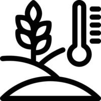 Thermometer Medizin Symbol Symbol Bild Vektor. Illustration von das Temperatur kalt und heiß messen Werkzeug Design Bild.eps 10 vektor