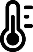 Thermometer Medizin Symbol Symbol Bild Vektor. Illustration von das Temperatur kalt und heiß messen Werkzeug Design Bild.eps 10 vektor