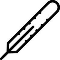 termometer medicin ikon symbol bild vektor. illustration av de temperatur kall och varm mäta verktyg design bild.eps 10 vektor