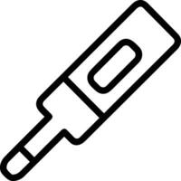 termometer medicin ikon symbol bild vektor. illustration av de temperatur kall och varm mäta verktyg design bild.eps 10 vektor