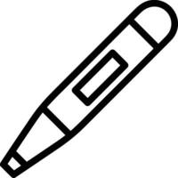 termometer medicin ikon symbol bild vektor. illustration av de temperatur kall och varm mäta verktyg design bild.eps 10 vektor