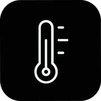 Thermometer Medizin Symbol Symbol Bild Vektor. Illustration von das Temperatur kalt und heiß messen Werkzeug Design Bild.eps 10 vektor