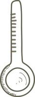 Thermometer Medizin Symbol Symbol Bild Vektor. Illustration von das Temperatur kalt und heiß messen Werkzeug Design Bild.eps 10 vektor