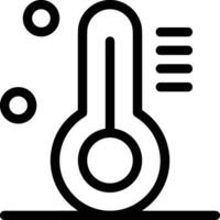 Thermometer Medizin Symbol Symbol Bild Vektor. Illustration von das Temperatur kalt und heiß messen Werkzeug Design Bild.eps 10 vektor