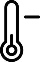 termometer medicin ikon symbol bild vektor. illustration av de temperatur kall och varm mäta verktyg design bild.eps 10 vektor