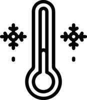 Thermometer Medizin Symbol Symbol Bild Vektor. Illustration von das Temperatur kalt und heiß messen Werkzeug Design Bild.eps 10 vektor