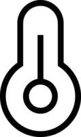 termometer medicin ikon symbol bild vektor. illustration av de temperatur kall och varm mäta verktyg design bild.eps 10 vektor