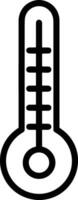 Thermometer Medizin Symbol Symbol Bild Vektor. Illustration von das Temperatur kalt und heiß messen Werkzeug Design Bild.eps 10 vektor