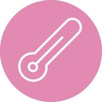 Thermometer Medizin Symbol Symbol Bild Vektor. Illustration von das Temperatur kalt und heiß messen Werkzeug Design Bild.eps 10 vektor