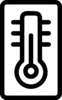 Thermometer Medizin Symbol Symbol Bild Vektor. Illustration von das Temperatur kalt und heiß messen Werkzeug Design Bild.eps 10 vektor