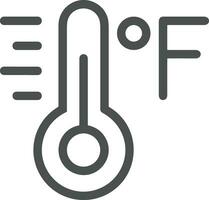 termometer medicin ikon symbol bild vektor. illustration av de temperatur kall och varm mäta verktyg design bild.eps 10 vektor