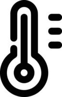 termometer medicin ikon symbol bild vektor. illustration av de temperatur kall och varm mäta verktyg design bild.eps 10 vektor