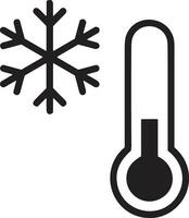 termometer medicin ikon symbol bild vektor. illustration av de temperatur kall och varm mäta verktyg design bild.eps 10 vektor