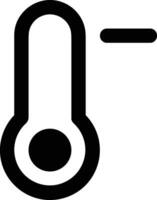 Thermometer Medizin Symbol Symbol Bild Vektor. Illustration von das Temperatur kalt und heiß messen Werkzeug Design Bild.eps 10 vektor