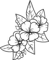 delikat jordviva tatuering. jordviva vektor illustration, skön preciosa blomma bukett, ritad för hand färg sidor, och bok av konstnärlig, blomma blommor jordviva, isolerat på en vit bakgrund