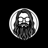 hippie - hög kvalitet vektor logotyp - vektor illustration idealisk för t-shirt grafisk