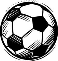 Fußball - - hoch Qualität Vektor Logo - - Vektor Illustration Ideal zum T-Shirt Grafik