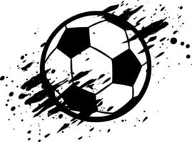 fotboll - hög kvalitet vektor logotyp - vektor illustration idealisk för t-shirt grafisk