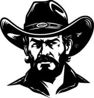 Cowboy - - hoch Qualität Vektor Logo - - Vektor Illustration Ideal zum T-Shirt Grafik