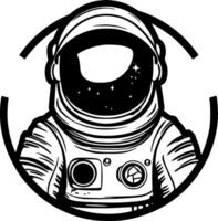 Astronaut - - hoch Qualität Vektor Logo - - Vektor Illustration Ideal zum T-Shirt Grafik
