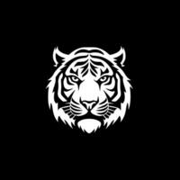 Tiger - - minimalistisch und eben Logo - - Vektor Illustration